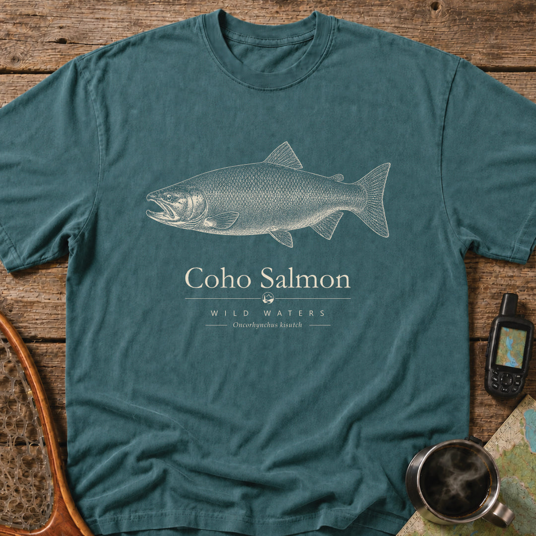 Coho Salmon Wild Waters T-Shirt