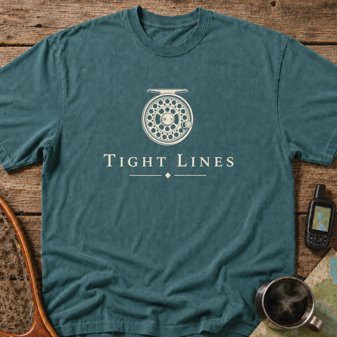 Tight Lines Fly Fishing Reel T-Shirt