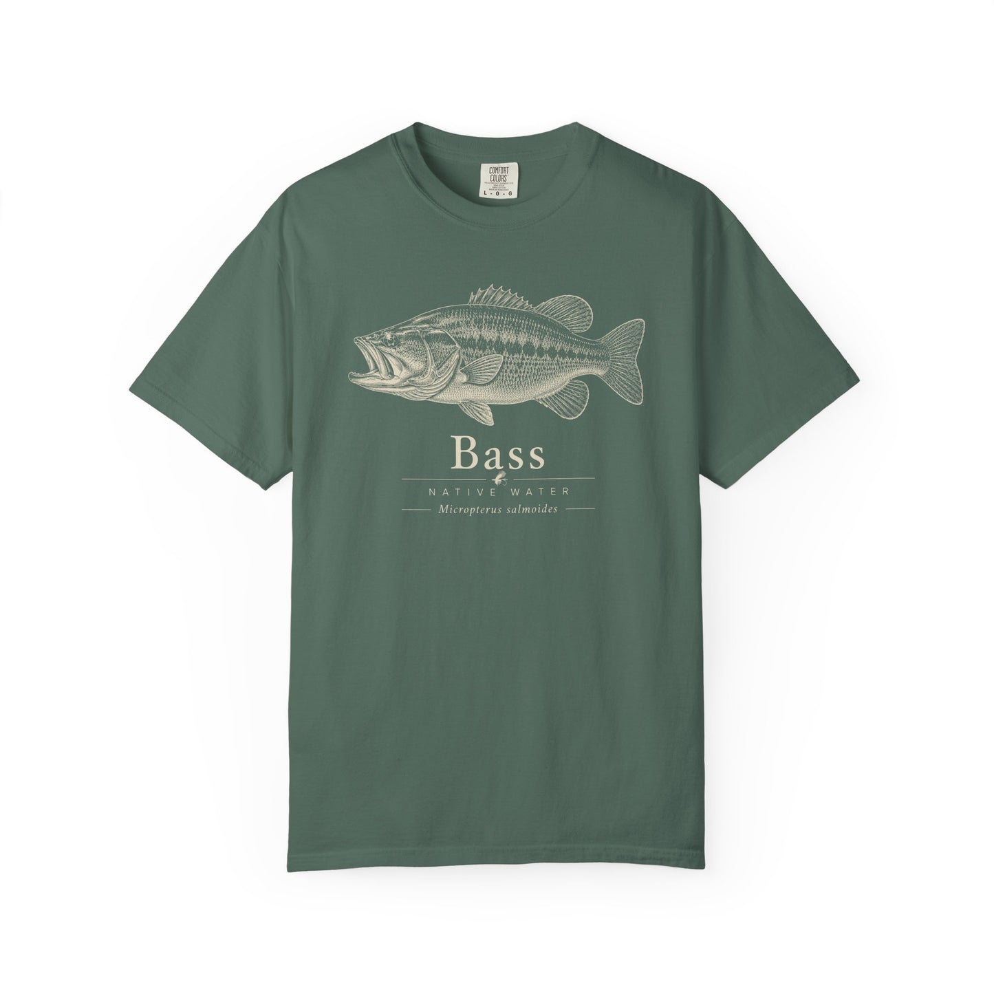 Bass Fishing T-Shirt — Vintage Largemouth Bass Graphic Tee