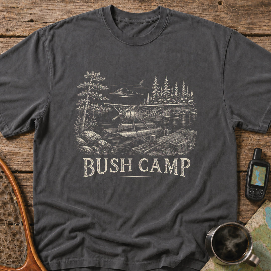 Bush Camp Wilderness Fishing T-Shirt