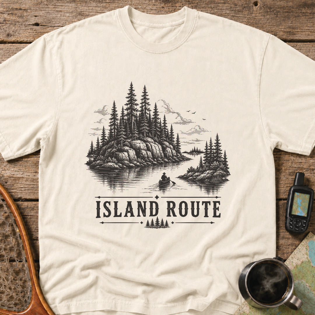 Island Route Canoe Adventure T-Shirt