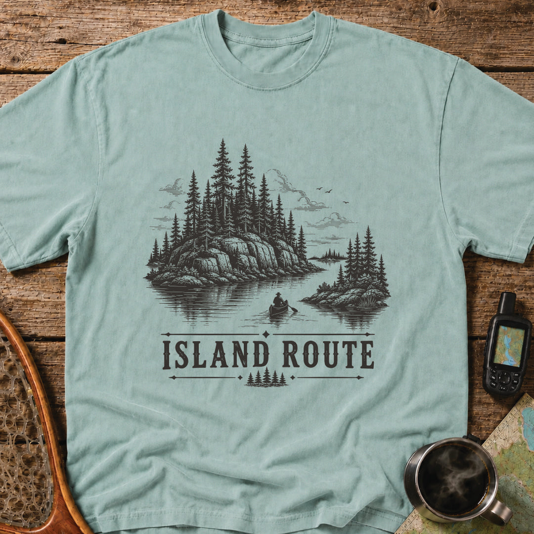 Island Route Canoe Adventure T-Shirt