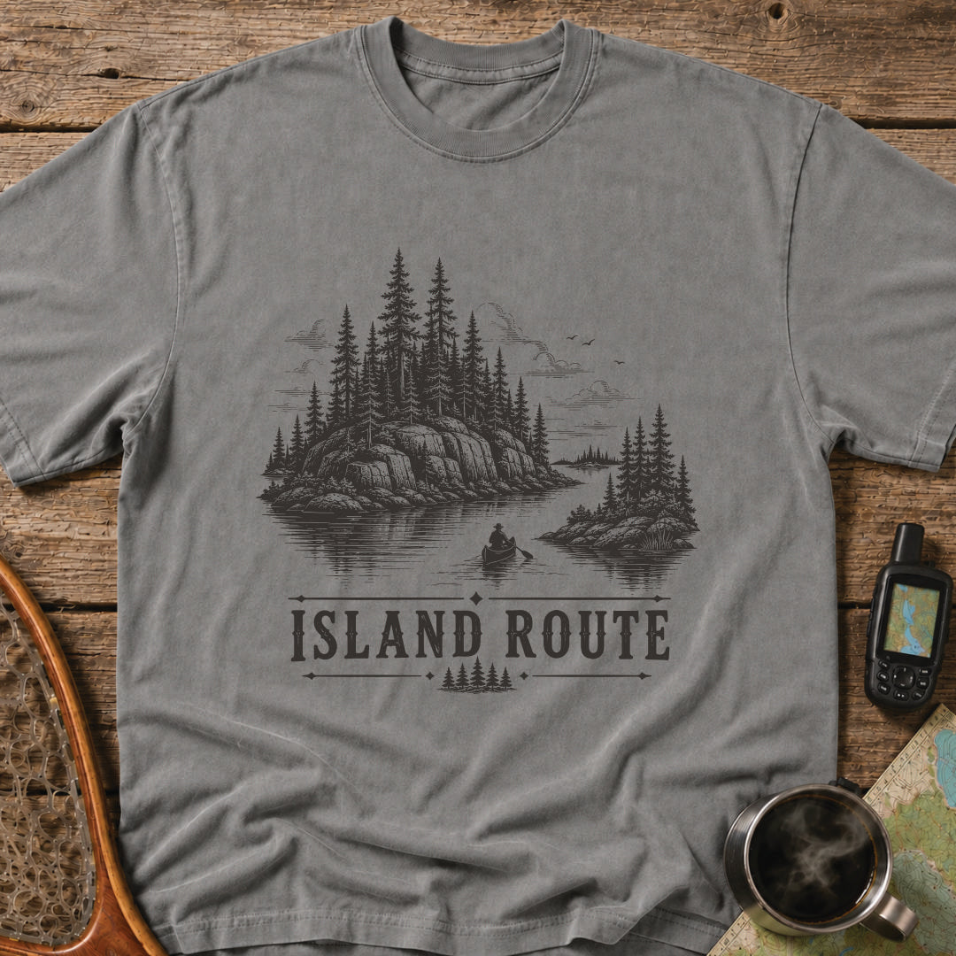 Island Route Canoe Adventure T-Shirt