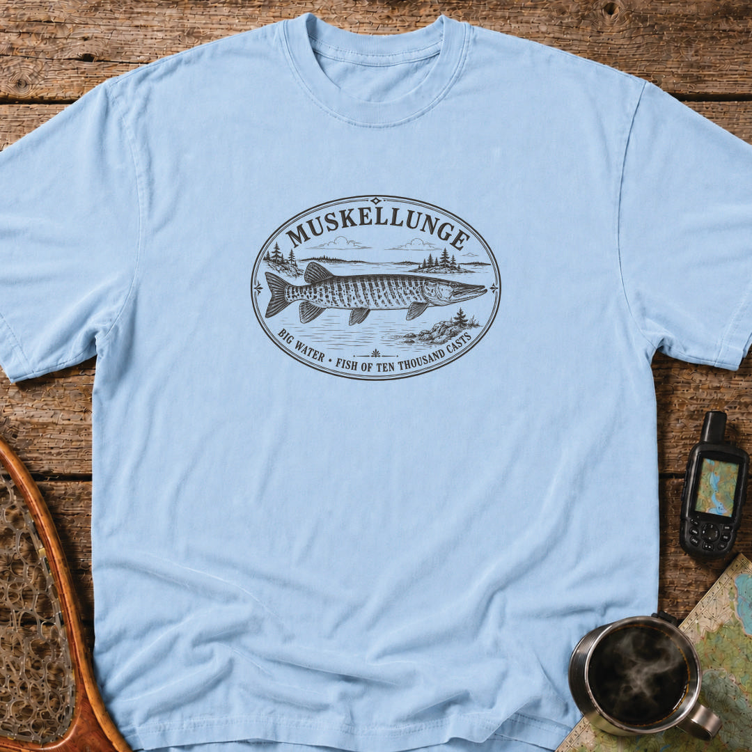 Muskellunge Heritage Fishing T-Shirt