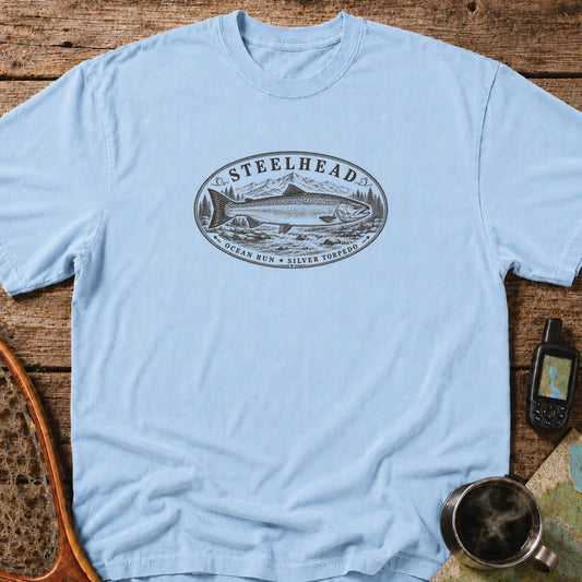 Steelhead Trout - Oval T-Shirt