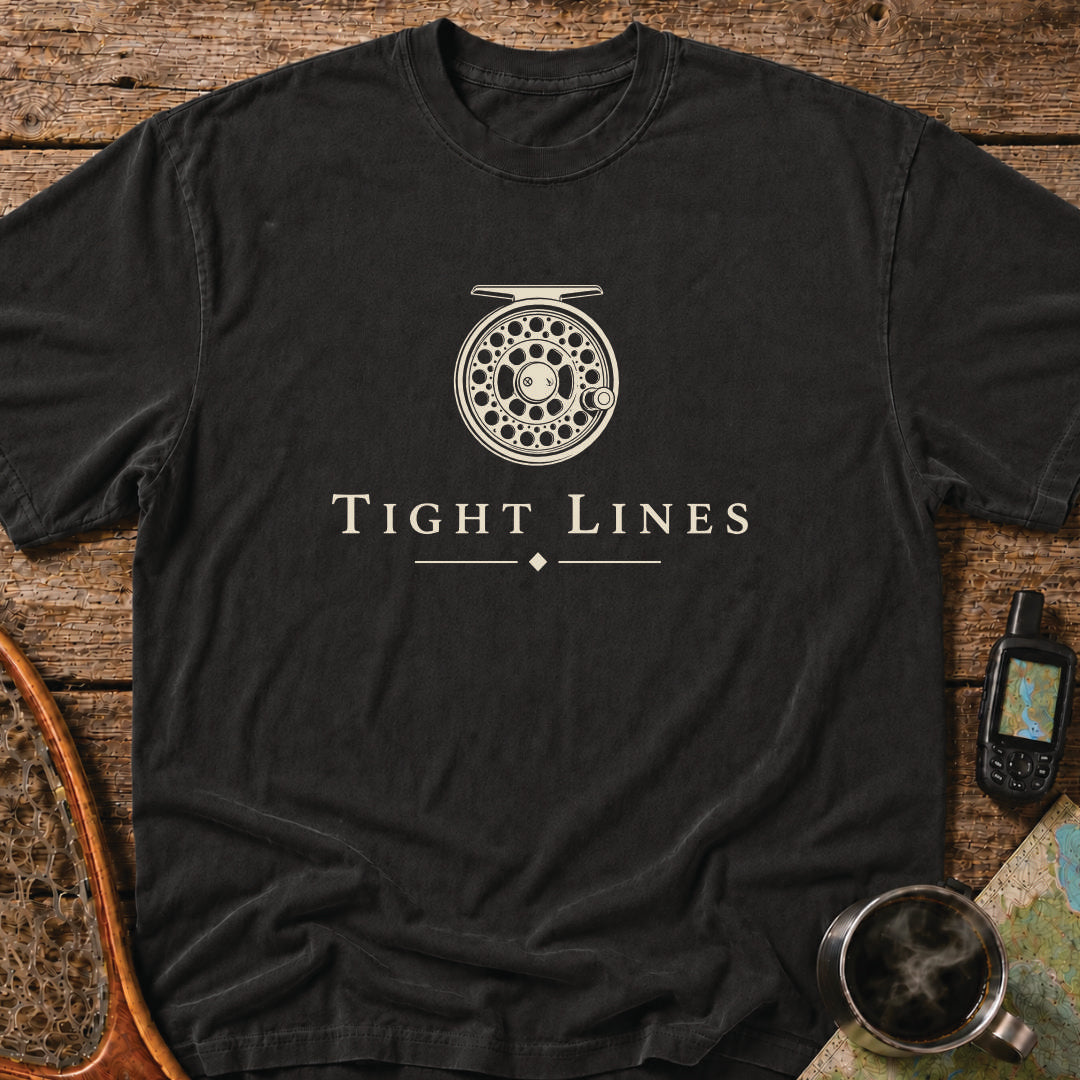 Tight Lines Fly Fishing Reel T-Shirt