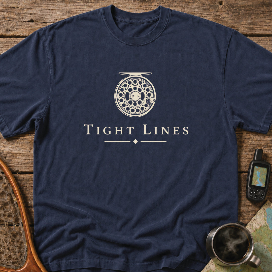 Tight Lines Fly Fishing Reel T-Shirt